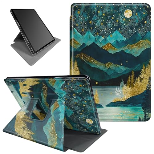 Schutzhülle für Kindle Paperwhite 12. Generation und Kindle Colorsoft Signature Edition 2024, 17,8 cm (7 Zoll), um 360 Grad drehbarer Ständer, leicht, Schutzhülle mit automatischer Wake/Sleep-Funktion von BFSEROBJ