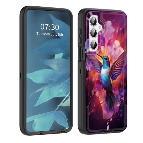 BFUKVOU Schutzhülle für Galaxy A26 5G, staubdichte Anschlussabdeckung, Ganzkörper-Silikongummi, rutschfeste, sturzsichere Handyhülle für Samsung Galaxy A26 5G 6,7 Zoll 2025, Blumenkolibri BFUKVOU Schutzhülle für Galaxy A26 5G, staubdichte Anschlussabdeckung, Ganzkörper-Silikongummi, rutschfeste, sturzsichere Handyhülle für Samsung Galaxy A26 5G 6,7 Zoll 2025, Blumenkolibri von BFUKVOU