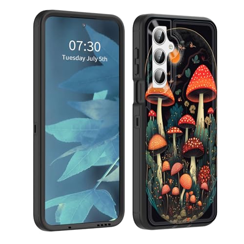 BFUKVOU Schutzhülle für Galaxy A26 5G, staubdichte Anschlussabdeckung, Ganzkörper-Silikongummi, rutschfeste, sturzsichere Handyhülle für Samsung Galaxy A26 5G 6,7 Zoll 2025, Magischer Pilz BFUKVOU Schutzhülle für Galaxy A26 5G, staubdichte Anschlussabdeckung, Ganzkörper-Silikongummi, rutschfeste, sturzsichere Handyhülle für Samsung Galaxy A26 5G 6,7 Zoll 2025, Magischer Pilz von BFUKVOU