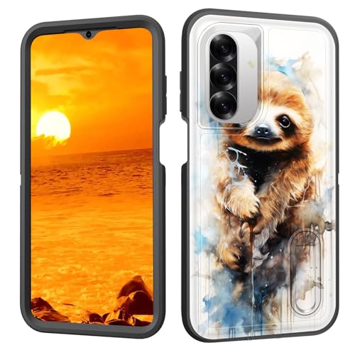 BFUKVOU Schutzhülle für Galaxy A26 5G mit integriertem Ständer, stoßfest, staubdicht, sturzsicher, 3-lagige Schutzhülle in Militärqualität, für Samsung Galaxy A26 5G 17 cm (6,7 Zoll) 2025, schönes von BFUKVOU