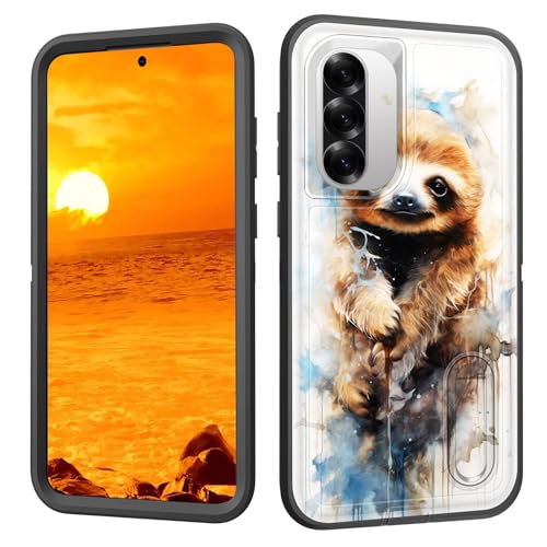 BFUKVOU Schutzhülle für Galaxy A36/A56 5G mit integriertem Ständer, stoßfest, staubdicht, sturzsicher, 3-lagige Schutzhülle in Militärqualität, für Samsung Galaxy A36/A56 5G 17 cm (6,7 Zoll), schönes von BFUKVOU