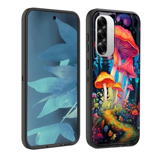 BFUKVOU Schutzhülle für Galaxy A36 5G/A56 5G, staubdichte Anschlussabdeckung, Ganzkörper-Silikongummi, rutschfeste, sturzsichere Handyhülle für Samsung Galaxy A36 5G/A56 5G 6,7 Zoll, Pilzkunst BFUKVOU Schutzhülle für Galaxy A36 5G/A56 5G, staubdichte Anschlussabdeckung, Ganzkörper-Silikongummi, rutschfeste, sturzsichere Handyhülle für Samsung Galaxy A36 5G/A56 5G 6,7 Zoll, Pilzkunst von BFUKVOU