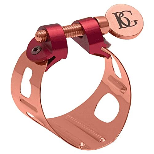 BG Ligatur Duo Rosegold plattiert - Sopransaxofon von BG