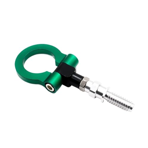 Auto-Stil, Racing-Anhängerhaken, Vorne Und Hinten, Anhängerkupplungen, Billet-Aluminium, Schwarz, Rot, Gold, Grün, Blau - Anhängerkupplungen(Green) von BGAZA