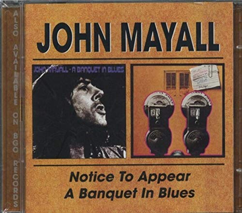 Notice to Appear/a Banquet in Blues von BGO RECORDS
