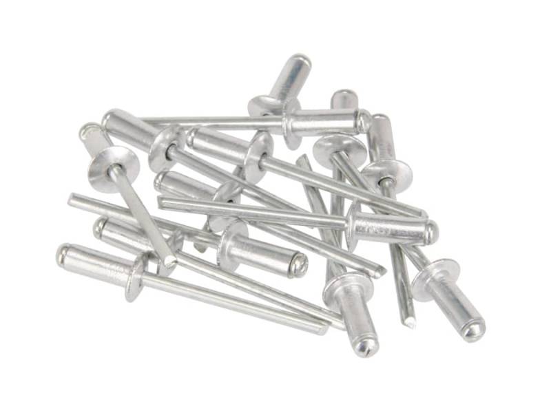BGS TECHNIC Alu-Blindnieten, 4 mm, 50 Stück von BGS TECHNIC