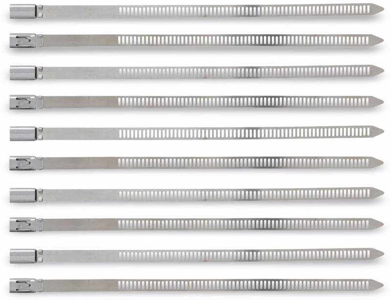 BGS TECHNIC Edelstahl-Kabelbinder 80780, 200 mm, 10 Stück von BGS TECHNIC