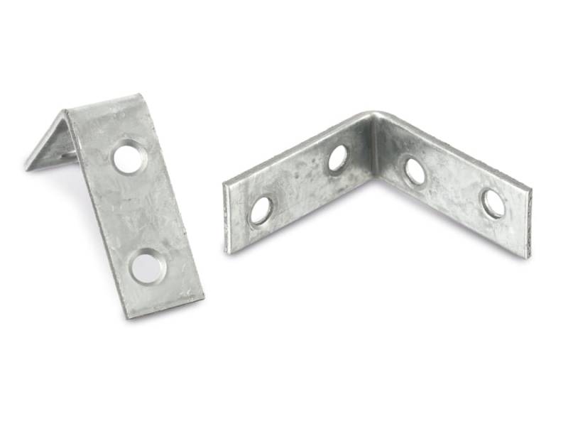 BGS TECHNIC Winkelverbinder (Stuhlwinkel), 40x40x15x2 mm, 12 Stück von BGS TECHNIC