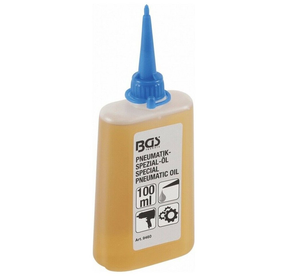 BGS Pneumatik-Spezial-Öl 100 ml Adapter von BGS