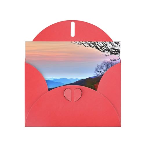 Blue Ridge Mountains - Einzigartige leere Grußkarte mit Umschlägen, Grußkarten für alle Gelegenheiten Blue Ridge Mountains - Einzigartige leere Grußkarte mit Umschlägen, Grußkarten für alle Gelegenheiten von BGSHJVF