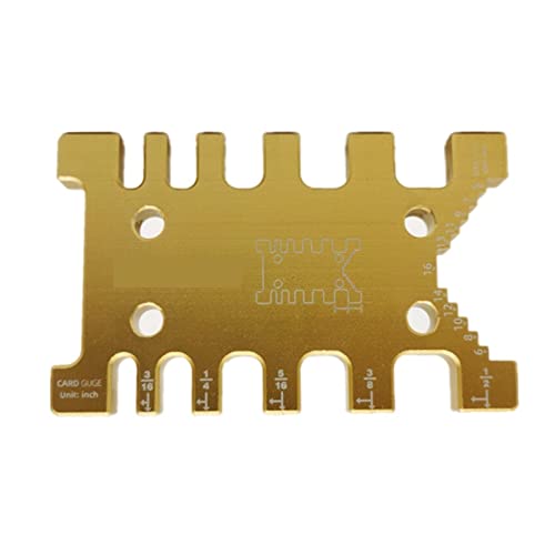 Aluminium-Fräsertisch-Einlegeplatte mit Gehrungslehre und Profilanschlag-Gleithalterungen for Holzbearbeitungsbänke Tischkreissäge,Holzbearbeitungswerkzeuge(Aluminum Gauge Gold) von BGTSF