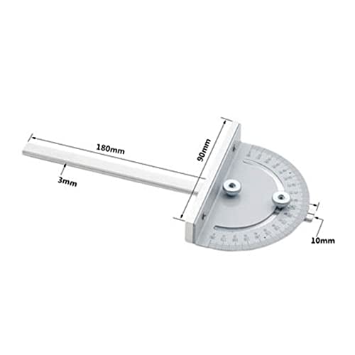 Aluminium-Frästisch-Einlegeplatte, elektrisches Holzfräs-Flip-Board mit Gehrungslehre, Zapfenlehre, Führungsset, Tischkreissäge, Holzbearbeitung,Holzbearbeitungswerkzeuge(Miter Gauge) von BGTSF