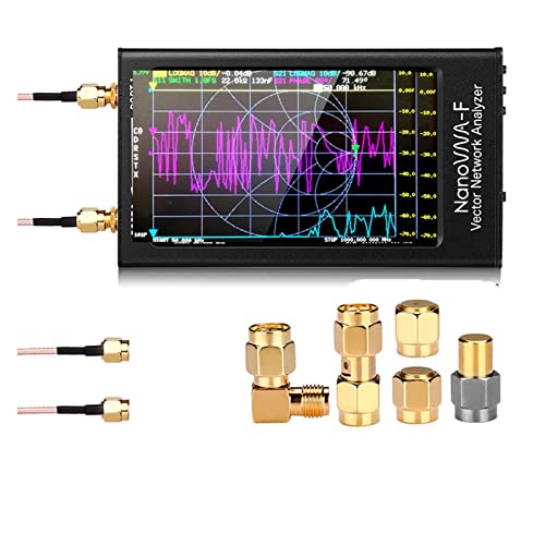 Spektrumanalysator, V2 Vektornetzwerkanalysator 4,3-Zoll-IPS-LCD-Display 50-kHz-3-GHz-Antennenanalysator Kurzwellen-HF-VHF-UHF(NanoVNA-F) von BGTSF
