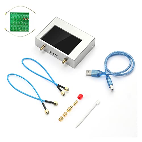 Spektrumanalysator, VNA V2 Plus4 50KHz-4GHz Vektornetzwerkanalysator 4 Zoll TFT Kurzwelle HF VHF UHF 70-90dB Mit 3200mAh Akku(Option 2) von BGTSF