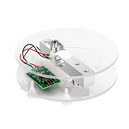 Wägezelle, Digital-Lastzellen-Gewichtssensor HX711 AD. Konverter-Breakout-Modul. 5kg 10kg. Tragbare elektronische Küchenwaage(10KG) von BGTSF