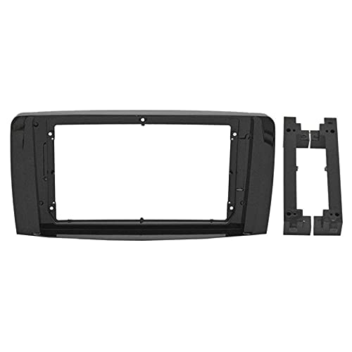 2-1Din Car DVD-Rahmen Audio-Anpassungsadapter Armaturenbrett-Verkleidungssätze Facia Panel 9-Zoll-Passform für Benz R-Klasse W251 R280 R300 2006-2013 von BGYZD