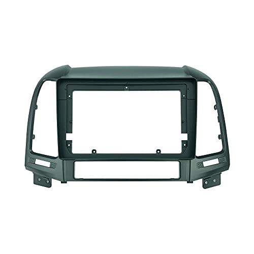 2 Din 9 Zoll Autoradio Installation DVD GPS Mp5 Kunststoff Blendenrahmen passend für Hyundai Santa Fe IX45 2006~2012 Dash Mount Kit von BGYZD