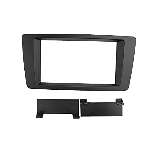 Double Din Fit für Skoda Octavia Laura Yeti Radio CD DVD Audio Panel Dash Mount Trim Refit Kit Fascia Face Surround Frame Blende von BGYZD