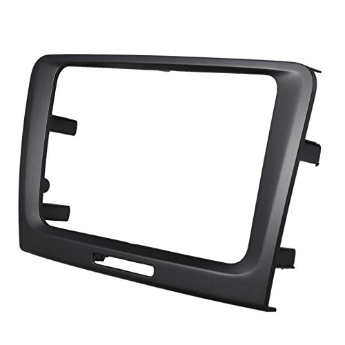 Schwarz 220 x 130 x 210 mm 2 Din Auto DVD Radio Armaturenbrett Armaturenbrett Blendenrahmen für 2009-2014 Fit für Skoda Superb von BGYZD