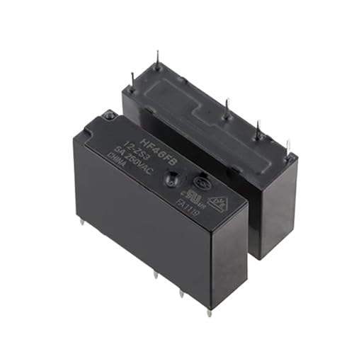 10/50Pcs 12V relais HF46FB-12-ZS3 HF46FB 12 ZS3 HF46FB12ZS3 kleine power relais DC12V 12VDC 12V 5A 250VAC 5PIN(10PCS) von BGZHTMG