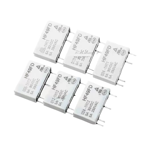 10 teile/los relais HF49FD-005 012 024 1H11 1H11T 1H12 1H12T 4PIN 5A HF49FD-012-1H21G HF49FD-1H11 Relais basis 5VDC 12VDC 24VDC(HF49FD-012-1H12) von BGZHTMG