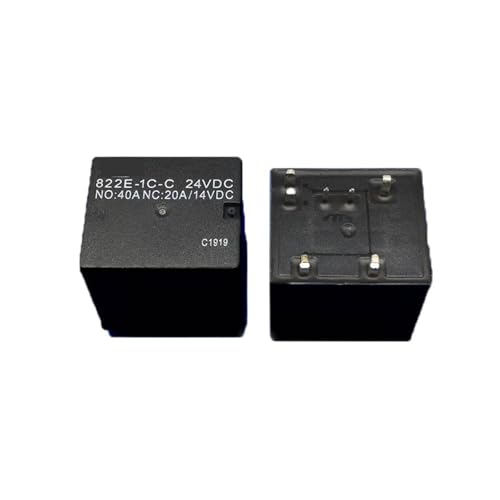 5/10 STÜCKE 24 V relais 822E-1C-C-24VDC 822E-1C-C Signal hochleistungsrelais 24VDC DC24V 24 V 40A 7PIN(5PCS) von BGZHTMG