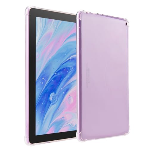 Fire HD 8 Hülle für Amazon, Faltbare Fire HD 8 Plus Tablets (kompatibel mit der 12/10th Gen, 2022/2020 Release), Tablets Hüllen Ultraleichte Slim Shell Stand Cover Auto Wake/Sleep (Hellblau) von BHHB