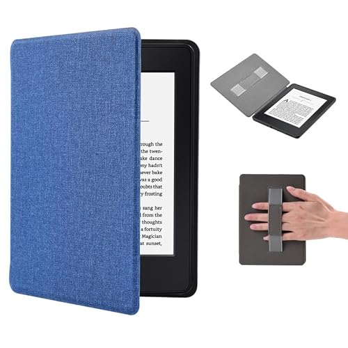 Kindle Hülle 11. Generation 2022 mit Magnetisch, 6 "Kindle Case Cover e-Reader, Leichte Kindelhülen mit Auto Schlaf/Wach Funktion und Handschlaufe Smart Cover von BHHB