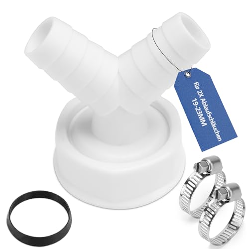 Doppelanschluss für Waschmaschine, Spülmaschine 1 1/2 Zoll (1 1/2 zoll) von BHHTBB