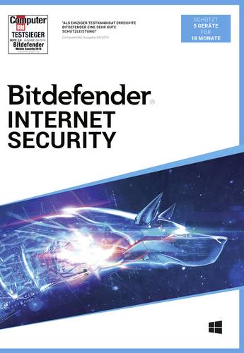 BHV Verlag Bitdefender Internet Security 2021 5 Gerät / 18 Monate (Code in a Box) Windows Antivirus von BHV Verlag