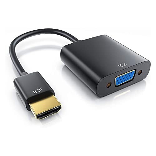 BHW Full HD HDMI auf VGA Adapter 1080P Stecker, Audio HDTV Übertragung Line Out Konverterkabel für Computer, Monitor,HDTV, Xbox,Projektor BHW Full HD HDMI auf VGA Adapter 1080P Stecker, Audio HDTV Übertragung Line Out Konverterkabel für Computer, Monitor,HDTV, Xbox,Projektor von BHW