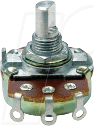 BI P231-FD20BR - Drehpotentiometer, 10 kOhm, 6 mm, linear von BI TECHNOLOGIES