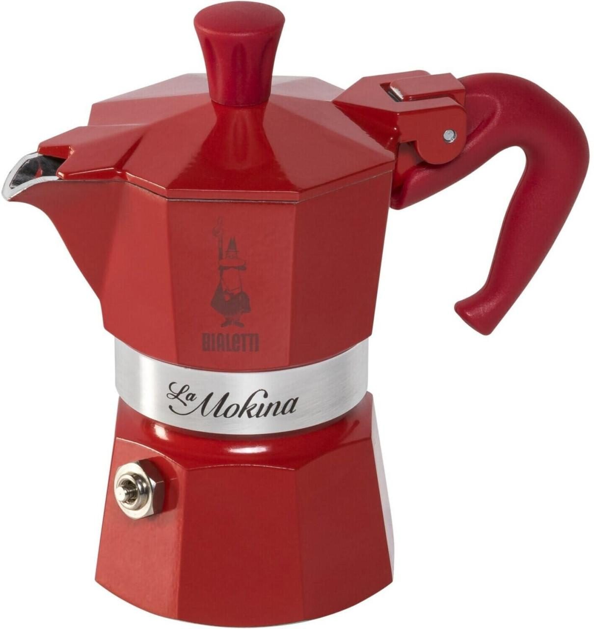 Bialetti La Mokina - Espressokocher - Winter Wonderland Kollektion - rot - Al... Bialetti La Mokina - Espressokocher - Winter Wonderland Kollektion - rot - Al... von BIALETTI