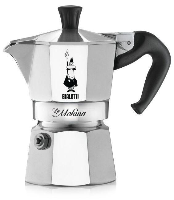 Bialetti La Mokina - Espressokocher - silber - Alluminium - für 1 Tasse Bialetti La Mokina - Espressokocher - silber - Alluminium - für 1 Tasse von BIALETTI