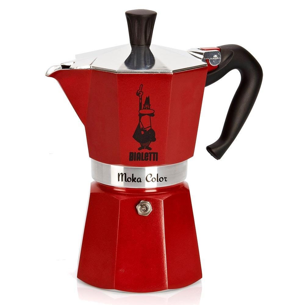 Bialetti Moka Express - rot - Aluminium - für 6 Tassen Bialetti Moka Express - rot - Aluminium - für 6 Tassen von BIALETTI