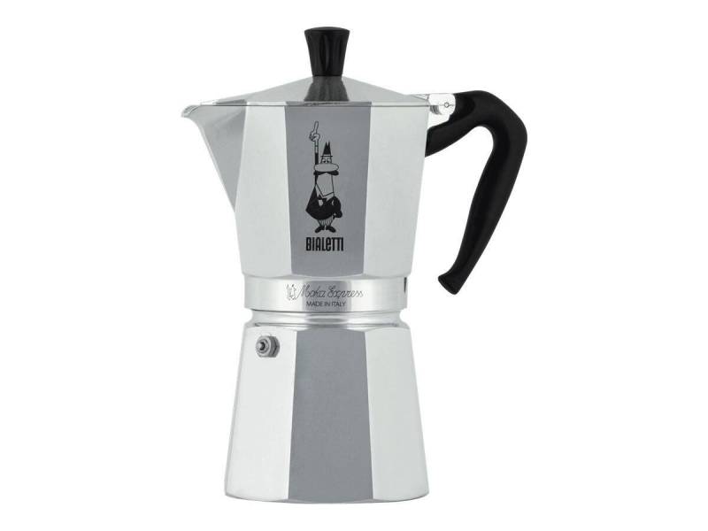 Bialetti Moka Express - silber - Aluminium - für 12 Tassen von BIALETTI