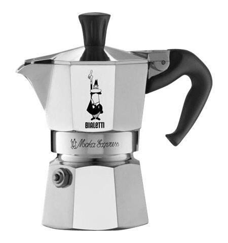 Bialetti Moka Express - silber - Aluminium - für 2 Tassen Bialetti Moka Express - silber - Aluminium - für 2 Tassen von BIALETTI