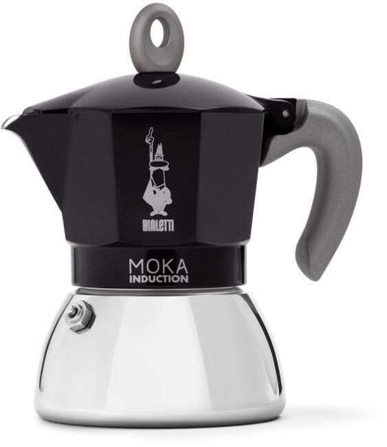 Bialetti Moka Induktion - Espressokocher mit Bi-Layer-Kessel - schwarz - für ... Bialetti Moka Induktion - Espressokocher mit Bi-Layer-Kessel - schwarz - für ... von BIALETTI