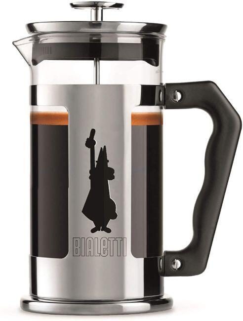 Bialetti Preziosa French-Press - Kaffee- und Teebereiter - silber/schwarz - E... Bialetti Preziosa French-Press - Kaffee- und Teebereiter - silber/schwarz - E... von BIALETTI