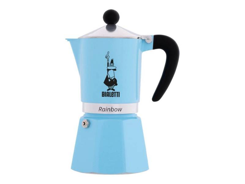 Bialetti Rainbow - Espressokocher - hellblau - für 1 Tasse von BIALETTI