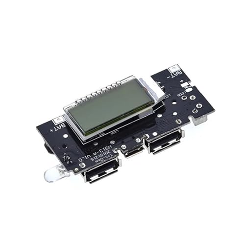 Dual USB 5V 1A 2.1A Mobile Power Bank 18650 Battery Charger PCB Power Module LED LCD Solar Charging Board for Phone DIY BIANMTSW von BIANMTSW