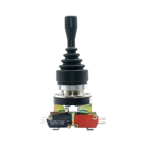 Industrial Joystick Switch 30mm 4Position Rocker Switch Momentary Spring Switch Cross Rocker Controller Switch BIANMTSW(Momentary) von BIANMTSW