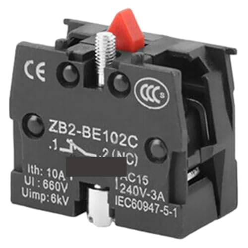 Push Button Joystick Switch 10A 1N C 1NO 1PCS 600V Normally Open And Closed Push Button Joystick Switch BIANMTSW(ZB2-BE102C) von BIANMTSW