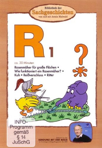 R1 - Rasenmäher für große Flächen/Wie funktioniert ein Rasenmäher?/Kuh/Reißverschluss/Ritter (Bibliothek der Sachgeschichten) von BIBLIOTHEK DER SACHGESCHICHTEN