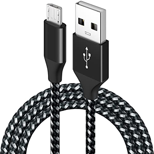 BIBTIM Micro USB Ladekabel 1M 2M 3M, USB 2.0 A-Stecker auf Micro Kabel, Micro USB Android Ladekabel Schnellladekabel 480 Mbps Datenübertragungsgeschwindigkeit von BIBTIM