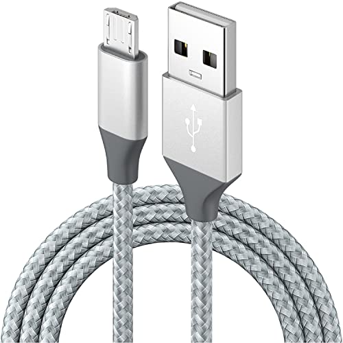 BIBTIM Micro USB Ladekabel 1M 2M 3M, USB 2.0 A-Stecker auf Micro Kabel, Micro USB Android Ladekabel Schnellladekabel 480 Mbps Datenübertragungsgeschwindigkeit von BIBTIM