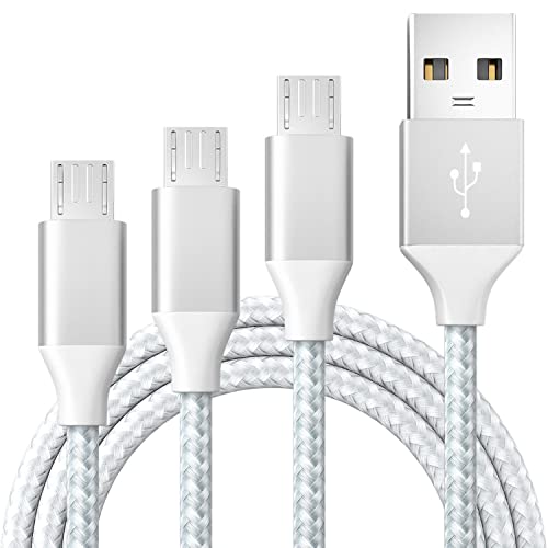 BIBTIM Micro USB Ladekabel 1M 2M 3M, USB 2.0 A-Stecker auf Micro Kabel, Micro USB Android Ladekabel Schnellladekabel 480 Mbps Datenübertragungsgeschwindigkeit BIBTIM Micro USB Ladekabel 1M 2M 3M, USB 2.0 A-Stecker auf Micro Kabel, Micro USB Android Ladekabel Schnellladekabel 480 Mbps Datenübertragungsgeschwindigkeit von BIBTIM