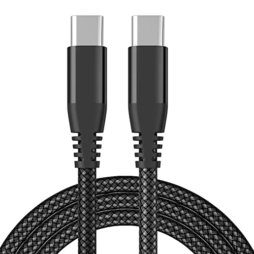 BIBTIM USB C auf USB C Kabel 1M, 1Stück 60W USB 2.0 Typ C Ladekabel Kompatibel mit MacBook iPad Air 5 Pro 2021 Galaxy S22 S21 Ultra S20 FE S10 A12 Mi 11 Note 1 0 Pixel 39.5 EU von BIBTIM