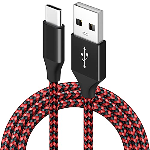 USB C Ladekabel 1M 2M 3M, USB 2.0 Typ C Schnelles Laden 3A Geflochtenes USB A auf USB C 480 Mbps Datenübertragung Kompatibel mit Samsung Galaxy Sony Xperia Huawei Pixel HTC von BIBTIM