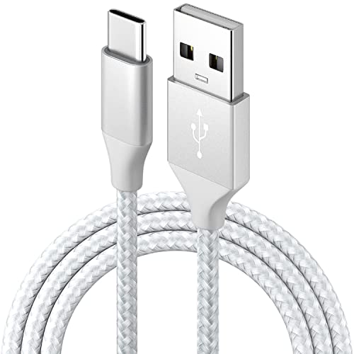 USB C Ladekabel 1M 2M 3M, USB 2.0 Typ C Schnelles Laden 3A Geflochtenes USB A auf USB C 480 Mbps Datenübertragung Kompatibel mit Samsung Galaxy Sony Xperia Huawei Pixel HTC von BIBTIM